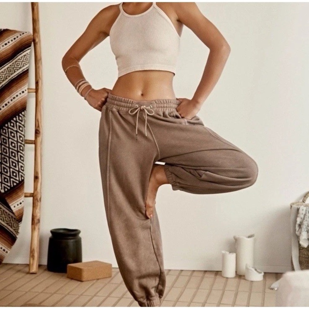Free People Movement Womens Sprint To The Finish Jogger Sweat Pants XS Pull On